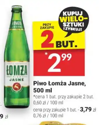 Twój Market Piwo Łomża Jasne, 500 ml oferta