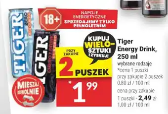 Twój Market Tiger Energy Drink, 250 ml oferta