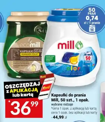 Twój Market Kapsułki do prania Mill, 50 szt. oferta