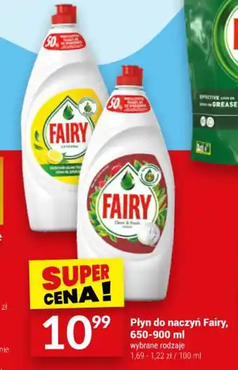 Twój Market Płyn do naczyń Fairy, 650-900 ml oferta