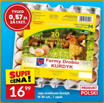 Twój Market Jaja ściółkowe Kurdyk M 30 szt. oferta
