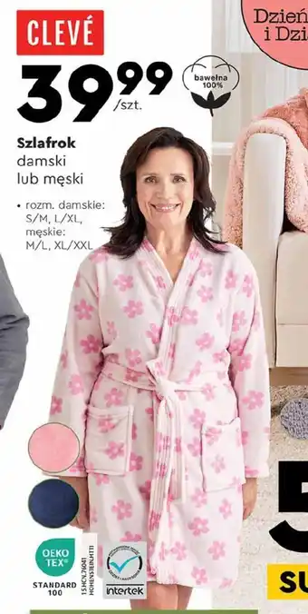 Biedronka Szlafrok damski lub męski oferta