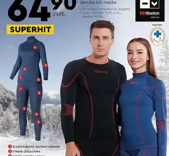 Biedronka Bielizna termoaktywna damska lub męska oferta