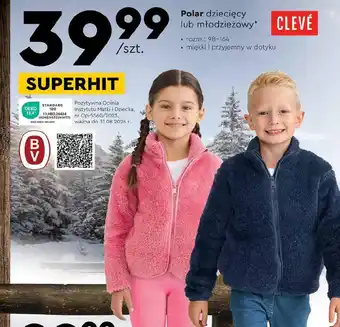 Polar dziecięcy lub młodzieżowy CLEVE