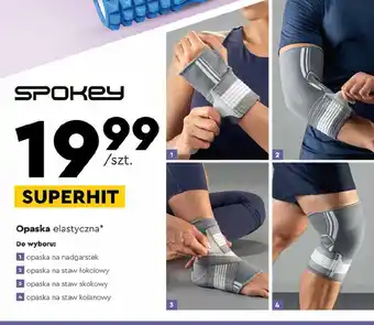 Biedronka spokey Opaska elastyczna oferta