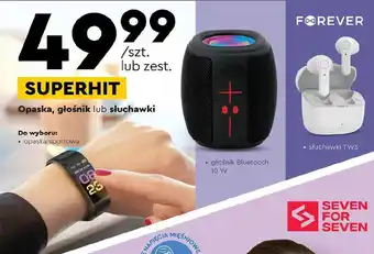 Biedronka FOREVER Opaska głośnik lub słuchawki oferta