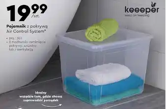 Biedronka keeeper Pojemnik z pokrywą Air Control System oferta