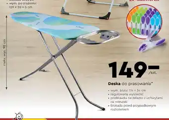 Biedronka Deska do prasowania oferta
