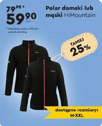 Biedronka Polar damski lub męski HiMountain oferta