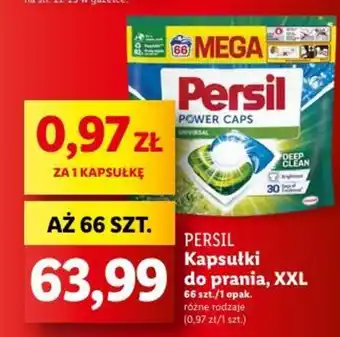 PERSIL Kapsułki do prania, XXL 66 szt.