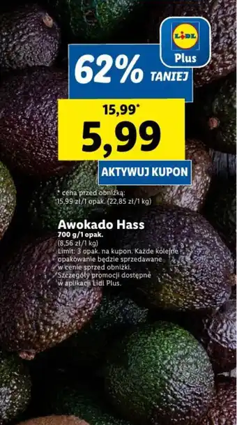 Lidl Awokado Hass 700 g oferta