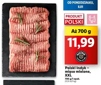 Lidl Polski indyk - mięso mielone, XXL 700 g oferta