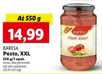 Lidl BARESA Pesto, XXL 550 g oferta