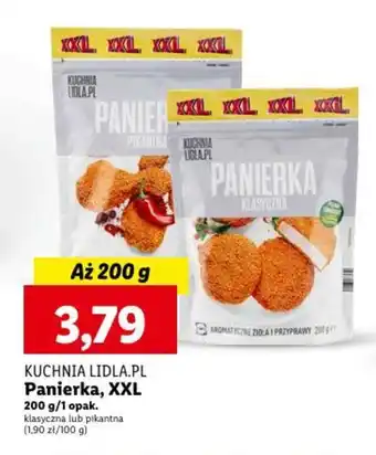 Lidl KUCHNIA LIDLA.PL Panierka, XXL 200 g oferta