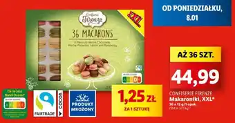 Lidl CONFISERIE FIRENZE Makaroniki, XXL 36 x 12 g oferta