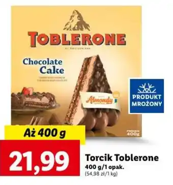 Lidl Torcik Toblerone 400 g oferta