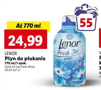 Lidl LENOR Płyn do płukania 770 ml oferta