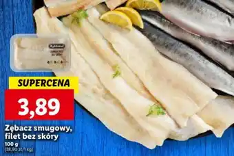 Lidl Zębacz smugowy, filet bez skóry 100 g oferta