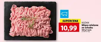 Lidl RZEŹNIK Mięso mielone ze schabu 400 g oferta