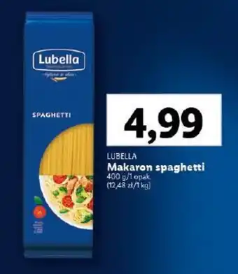 Lidl LUBELLA Makaron spaghetti 400 g oferta