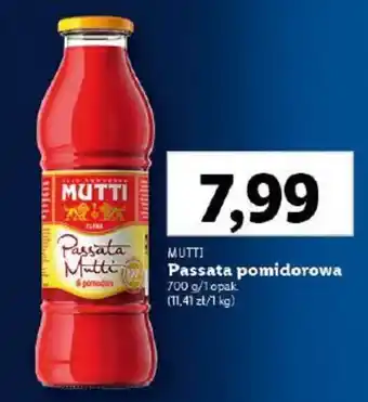 Lidl MUTTI Passata pomidorowa 700 g oferta
