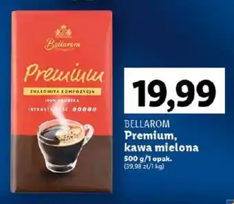 Lidl BELLAROM Premium, kawa mielona 500 g oferta