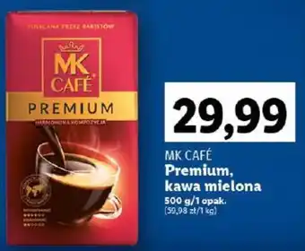 Lidl MK CAFÉ Premium, kawa mielona 500 g oferta