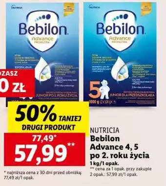 NUTRICIA Bebilon Advance 4, 5 po 2. roku życia 1 kg