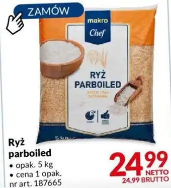 Makro Ryż parboiled oferta