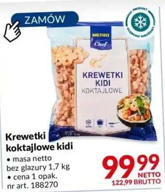 Makro Krewetki koktajlowe kidi oferta