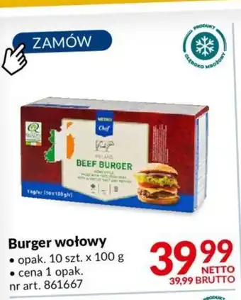Makro Burger wołowy oferta