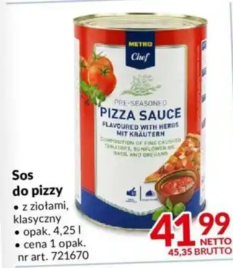 Makro Sos do pizzy oferta