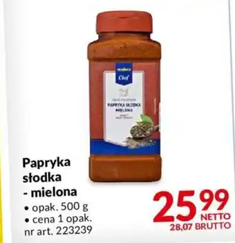 Makro Papryka słodka - mielona 500 g oferta