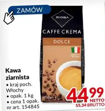 Makro Kawa ziarnista 1 kg oferta