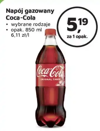 Odido Napój gazowany Coca-Cola 850ml oferta