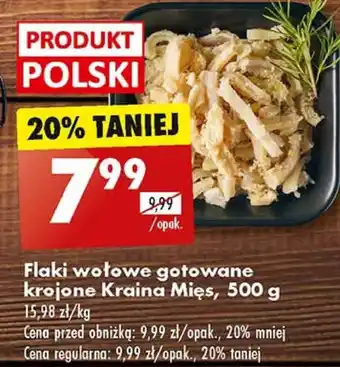 Biedronka Flaki wołowe kraina mięs oferta