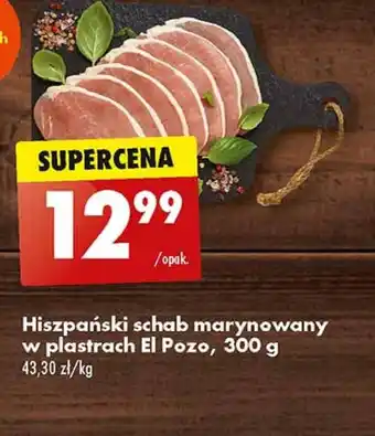Biedronka Schab w plastrach el pozo oferta