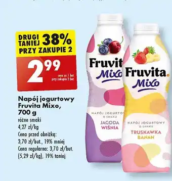 Biedronka Napój fruvita oferta