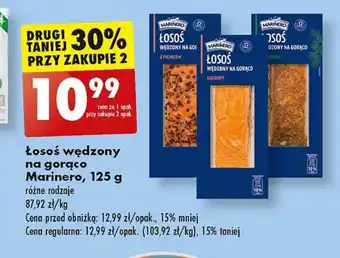 Biedronka Łosoś wędzony marinero oferta