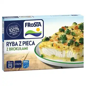 Biedronka Frosta ryba z pieca z brokułami 330 g oferta