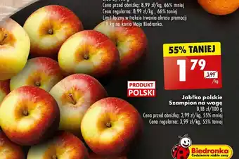 Biedronka Jabłko polskie Szampion na wagę 1 kg oferta