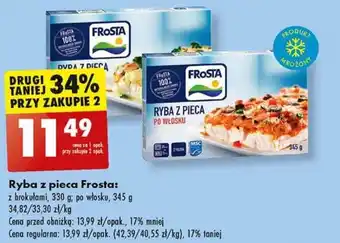 Biedronka Ryba z pieca Frosta oferta