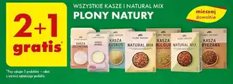 Biedronka WSZYSTKIE KASZE I NATURAL MIX PLONY NATURY oferta