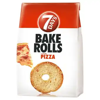 Carrefour Express 7 days bake rolls chrupki chlebowe o smaku pizzy 150 g oferta