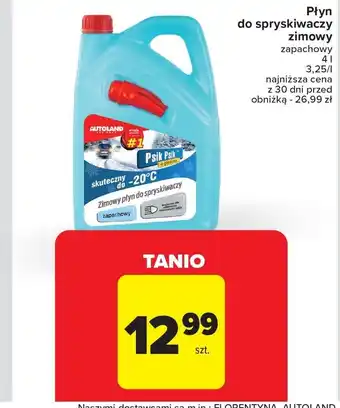 Płyn do spryskiwaczy zimowy autoland