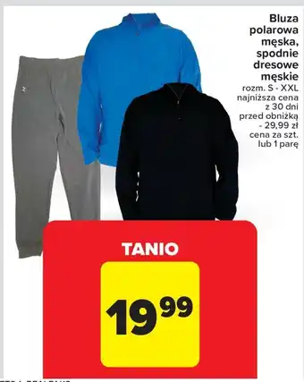Carrefour Bluza polarowa męska oferta
