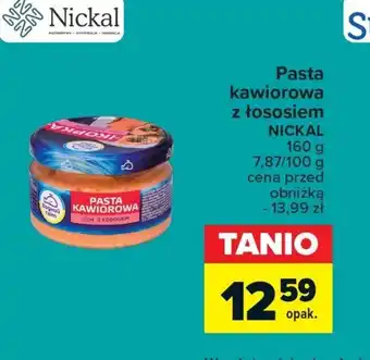 Carrefour Pasta kawiorowa nickal oferta