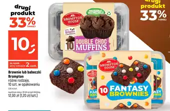 Dealz Brownie lub babeczki Brompton 10szt oferta