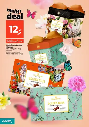 Dealz Bombonierka lub praliny Millennium 145-150g oferta