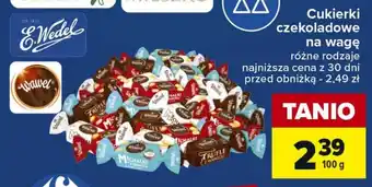Carrefour Cukierki czekoladowe na wagę 100 g oferta